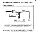 Предварительный просмотр 8 страницы Toshiba CF27D50 Owner'S Manual