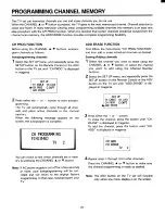 Предварительный просмотр 20 страницы Toshiba CF27D50 Owner'S Manual