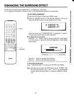 Предварительный просмотр 25 страницы Toshiba CF27D50 Owner'S Manual