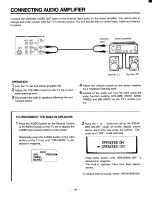 Предварительный просмотр 38 страницы Toshiba CF27D50 Owner'S Manual