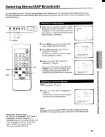 Preview for 11 page of Toshiba CF27E30 Owner'S Manual