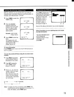 Preview for 13 page of Toshiba CF27E30 Owner'S Manual