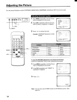 Предварительный просмотр 14 страницы Toshiba CF27E30 Owner'S Manual