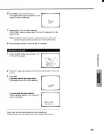 Предварительный просмотр 19 страницы Toshiba CF27E30 Owner'S Manual