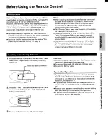 Предварительный просмотр 7 страницы Toshiba CF27E55 Owner'S Manual