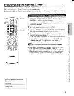 Предварительный просмотр 9 страницы Toshiba CF27E55 Owner'S Manual