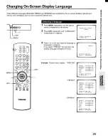 Предварительный просмотр 29 страницы Toshiba CF27E55 Owner'S Manual