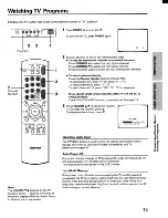 Предварительный просмотр 15 страницы Toshiba CF27F50 Owner'S Manual