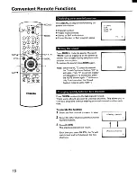 Предварительный просмотр 16 страницы Toshiba CF27F50 Owner'S Manual