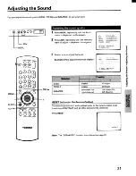 Preview for 21 page of Toshiba CF27F50 Owner'S Manual