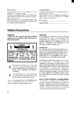 Preview for 2 page of Toshiba CF27G50 Owner'S Manual