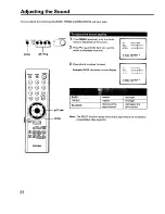 Предварительный просмотр 22 страницы Toshiba CF27H50 Owner'S Manual