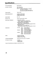 Preview for 36 page of Toshiba CF27H50 Owner'S Manual