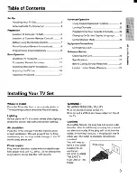 Preview for 3 page of Toshiba CF30F40R Owner'S Manual