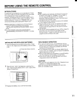 Preview for 11 page of Toshiba CF32D40 Owner'S Manual