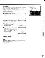 Preview for 27 page of Toshiba CF32D40 Owner'S Manual