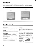 Preview for 4 page of Toshiba CF32F50 Owner'S Manual