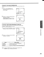 Preview for 25 page of Toshiba CF35D50 Owner'S Manual