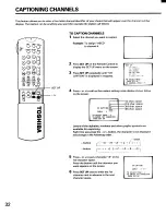 Preview for 32 page of Toshiba CF35D50 Owner'S Manual