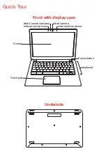 Предварительный просмотр 3 страницы Toshiba Chromebook 2 CB30-B Series Quick Start Manual