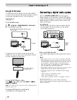 Preview for 20 page of Toshiba Cinema 46UL610U Owner'S Manual