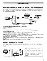 Preview for 21 page of Toshiba Cinema 46UL610U Owner'S Manual