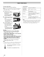 Preview for 36 page of Toshiba Cinema 46UL610U Owner'S Manual