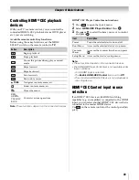 Preview for 49 page of Toshiba Cinema 46UL610U Owner'S Manual