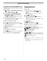 Preview for 74 page of Toshiba Cinema 46UL610U Owner'S Manual