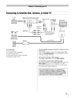 Предварительный просмотр 15 страницы Toshiba Cinema 46VX700U Owner'S Manual