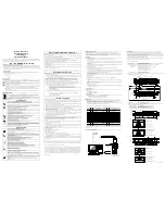 Toshiba CleverDragon CSCV90BC3 Operation Manual preview