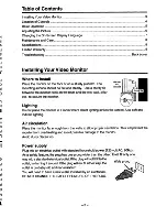 Preview for 3 page of Toshiba CM1320A Owner'S Manual