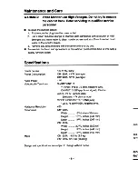 Preview for 8 page of Toshiba CM1320A Owner'S Manual