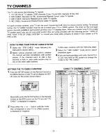 Preview for 20 page of Toshiba CN27C90 Owner'S Manual