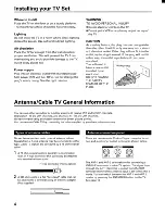 Предварительный просмотр 4 страницы Toshiba CN27G95 Owner'S Manual