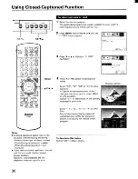 Предварительный просмотр 36 страницы Toshiba CN27G95 Owner'S Manual