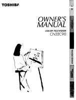 Toshiba CN32C90 Owner'S Manual preview