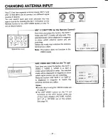 Предварительный просмотр 21 страницы Toshiba CN32C90 Owner'S Manual