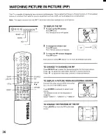 Preview for 36 page of Toshiba CN32D90 Owner'S Manual