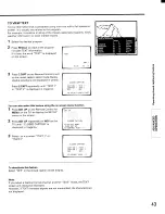 Preview for 43 page of Toshiba CN32D90 Owner'S Manual