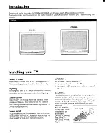 Предварительный просмотр 4 страницы Toshiba CN32G90 Owner'S Manual