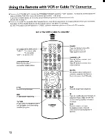 Предварительный просмотр 12 страницы Toshiba CN32G90 Owner'S Manual