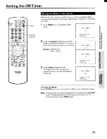 Предварительный просмотр 31 страницы Toshiba CN32G90 Owner'S Manual