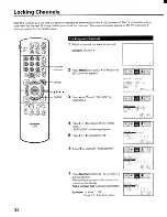 Предварительный просмотр 34 страницы Toshiba CN32G90 Owner'S Manual