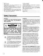 Preview for 2 page of Toshiba CN32H95 Owner'S Manual