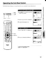 Preview for 29 page of Toshiba CN32H95 Owner'S Manual