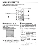 Preview for 20 page of Toshiba CN35C90 Owner'S Manual