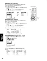 Предварительный просмотр 34 страницы Toshiba CN36X81 Owner'S Manual