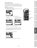 Предварительный просмотр 27 страницы Toshiba CN36Z71 Owner'S Manual