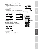 Предварительный просмотр 29 страницы Toshiba CN36Z71 Owner'S Manual